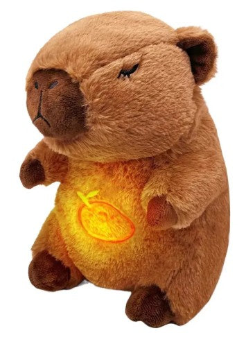 Capibara Que Respira | Peluche Realista con Luz, Sonido y Movimiento