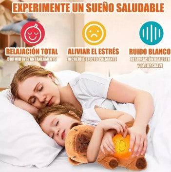 Capibara Que Respira | Peluche Realista con Luz, Sonido y Movimiento