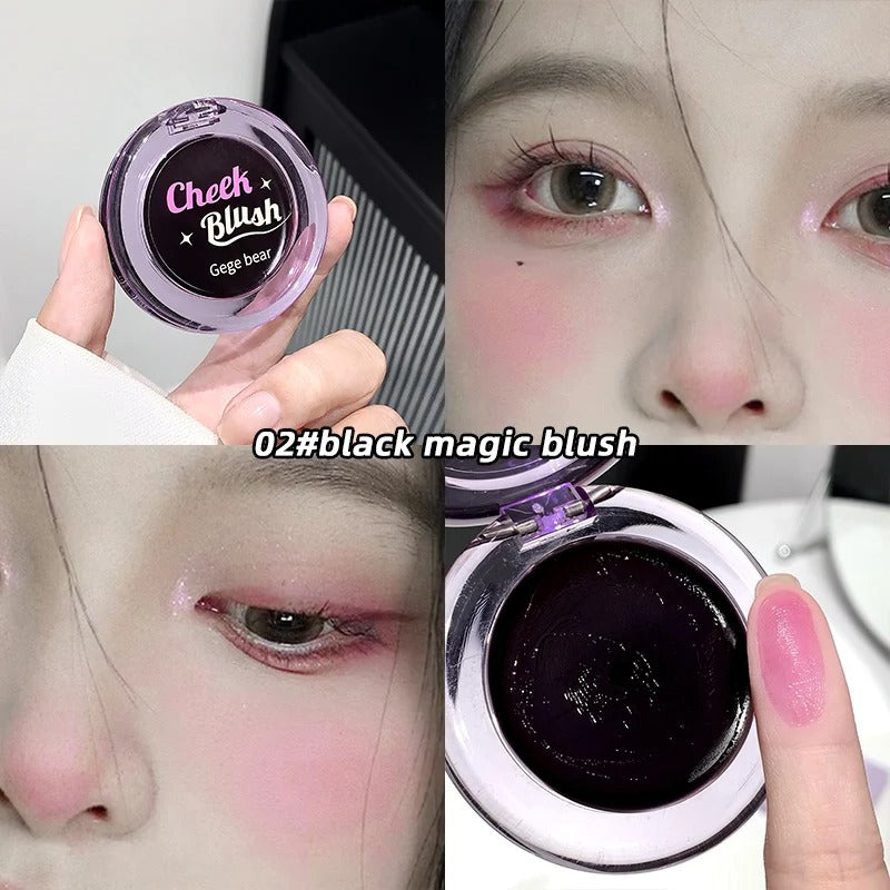 Rubor Magia Negra Inteligente 3g | Cambia de Color Según Tu Piel | Blush Multiusos Natural