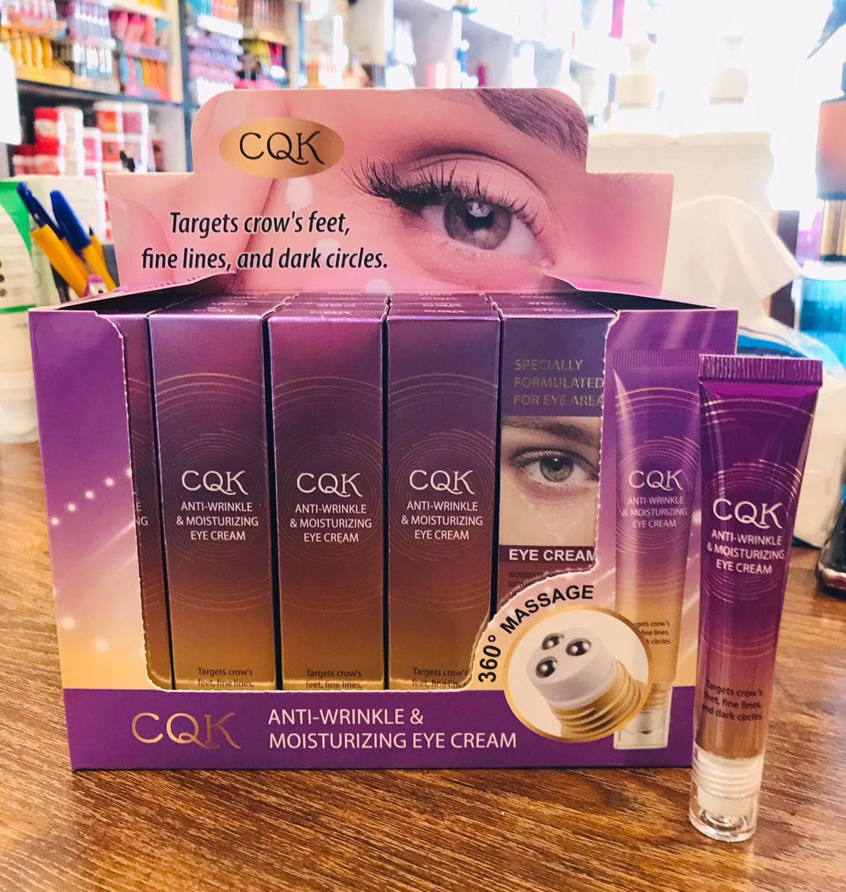 Crema Contorno de Ojos Efecto Botox y Relleno | Reafirma, Alisa y Rejuvenece la Mirada